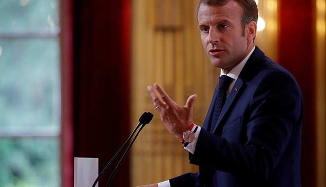 Macron'a '144 bin euro'luk bağış' için soruşturma